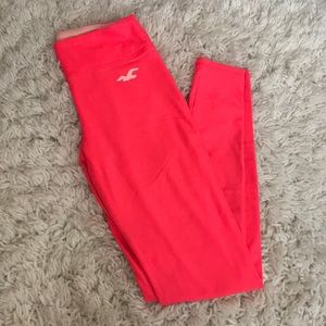 Neón pink workout leggings